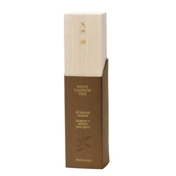 Kousaido Incense (Wooden Box) - White Camphor 1 count