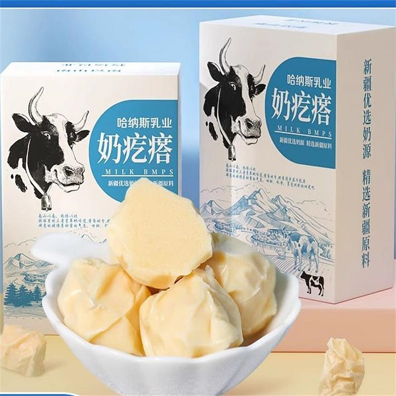 哈纳斯 新疆奶疙瘩500g正宗奶酪块无蔗糖 500 克