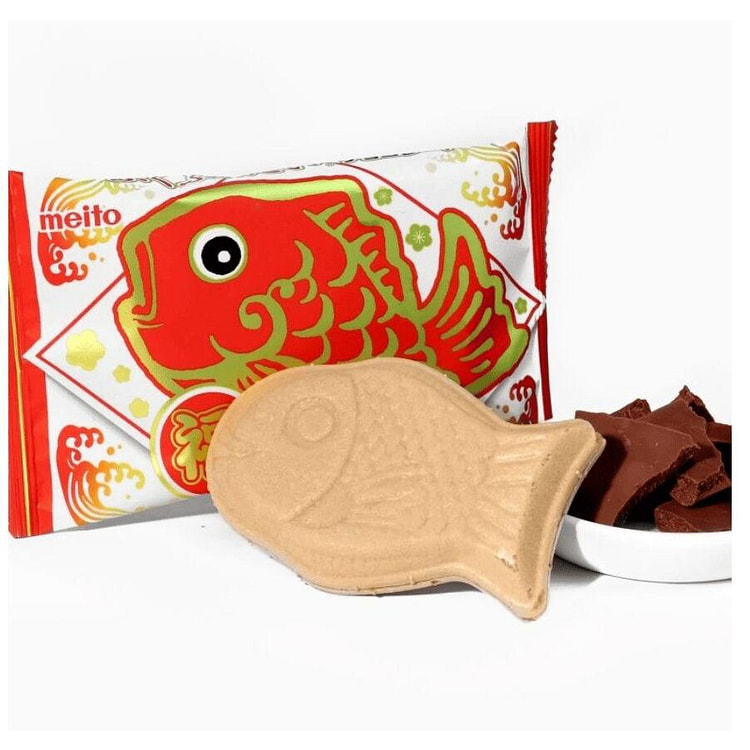 Meito Calcium Air Strawberry Taiyaki 16.5g