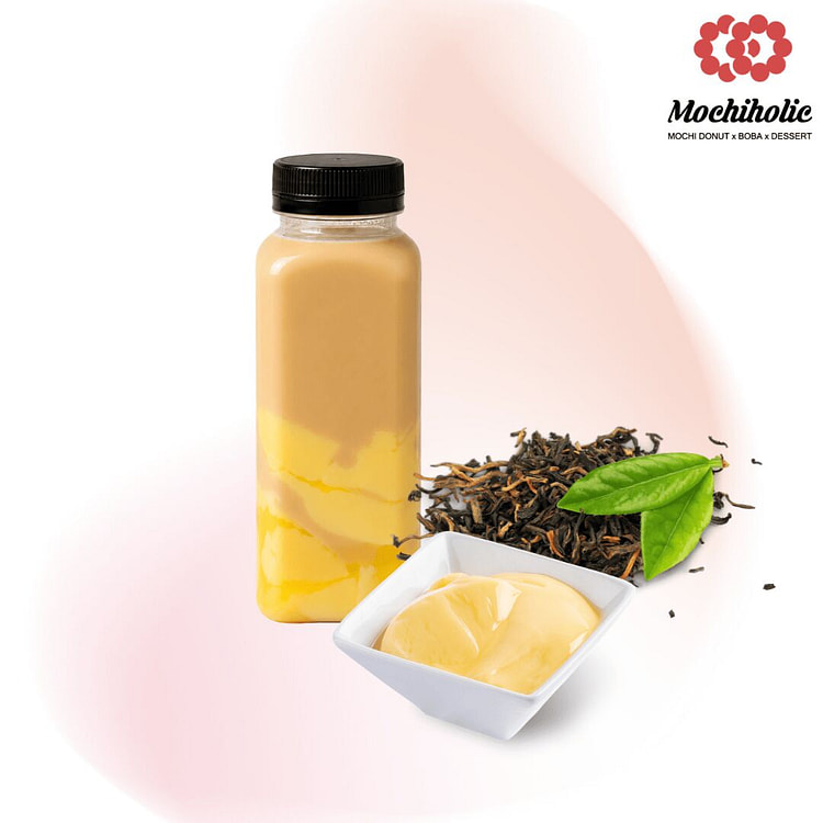 Pudding Milk Tea 16oz 1 each