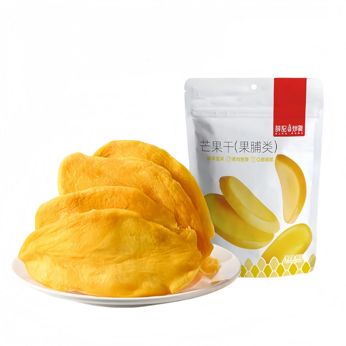 Xue Ji Roasted Mango Slices 88g/bag, a fun snack t 88 g