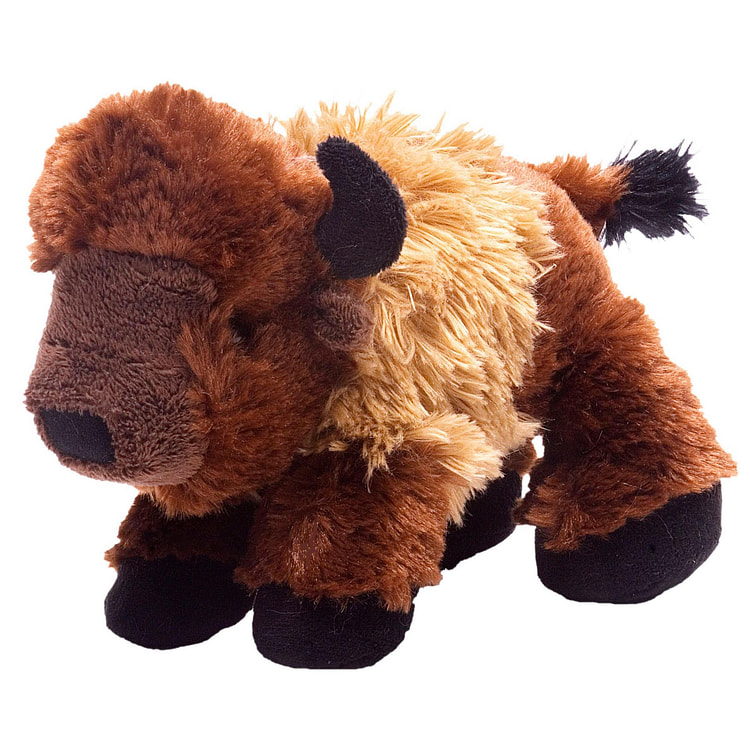 Bison Stuffed Animal - 7" Default