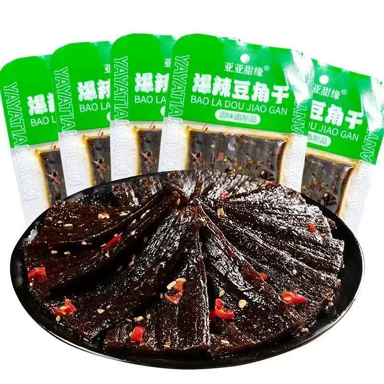 蒜香豆角干辣条120g