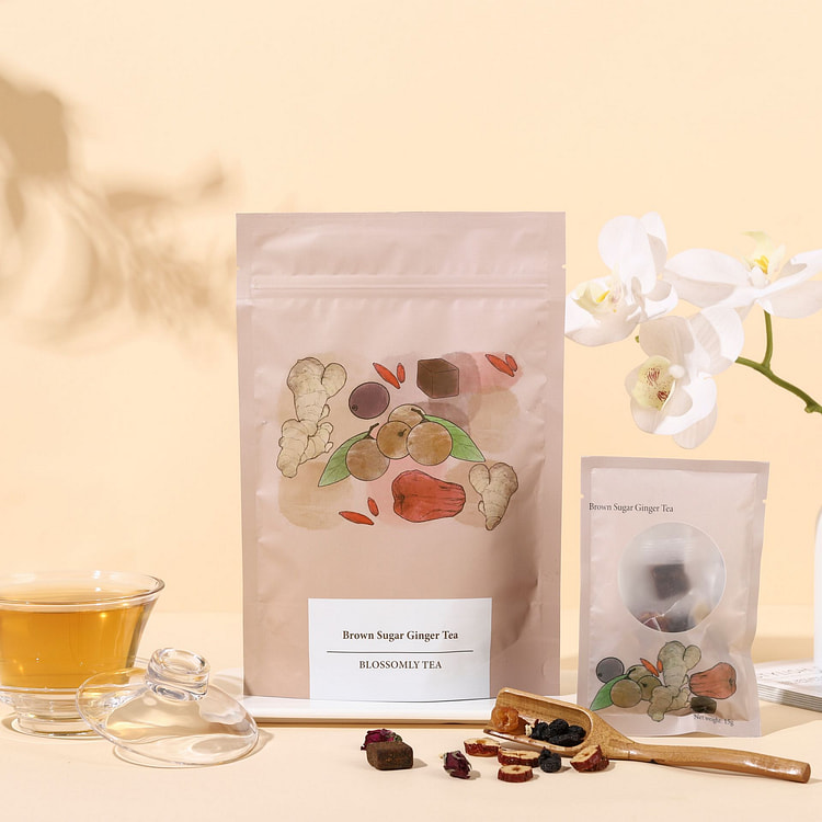 女神必备：桂圆红枣玫瑰姜茶（黑糖独立装）