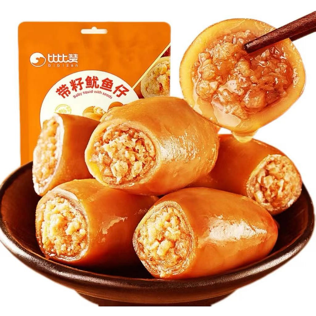 Bibi Zan Squid with Seeds 90g*1 Bag 90 g