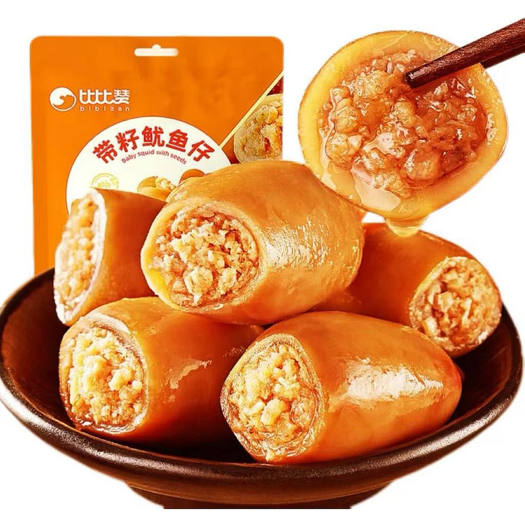 Bibi Zan Squid with Seeds 80g*1 Bag 80 g