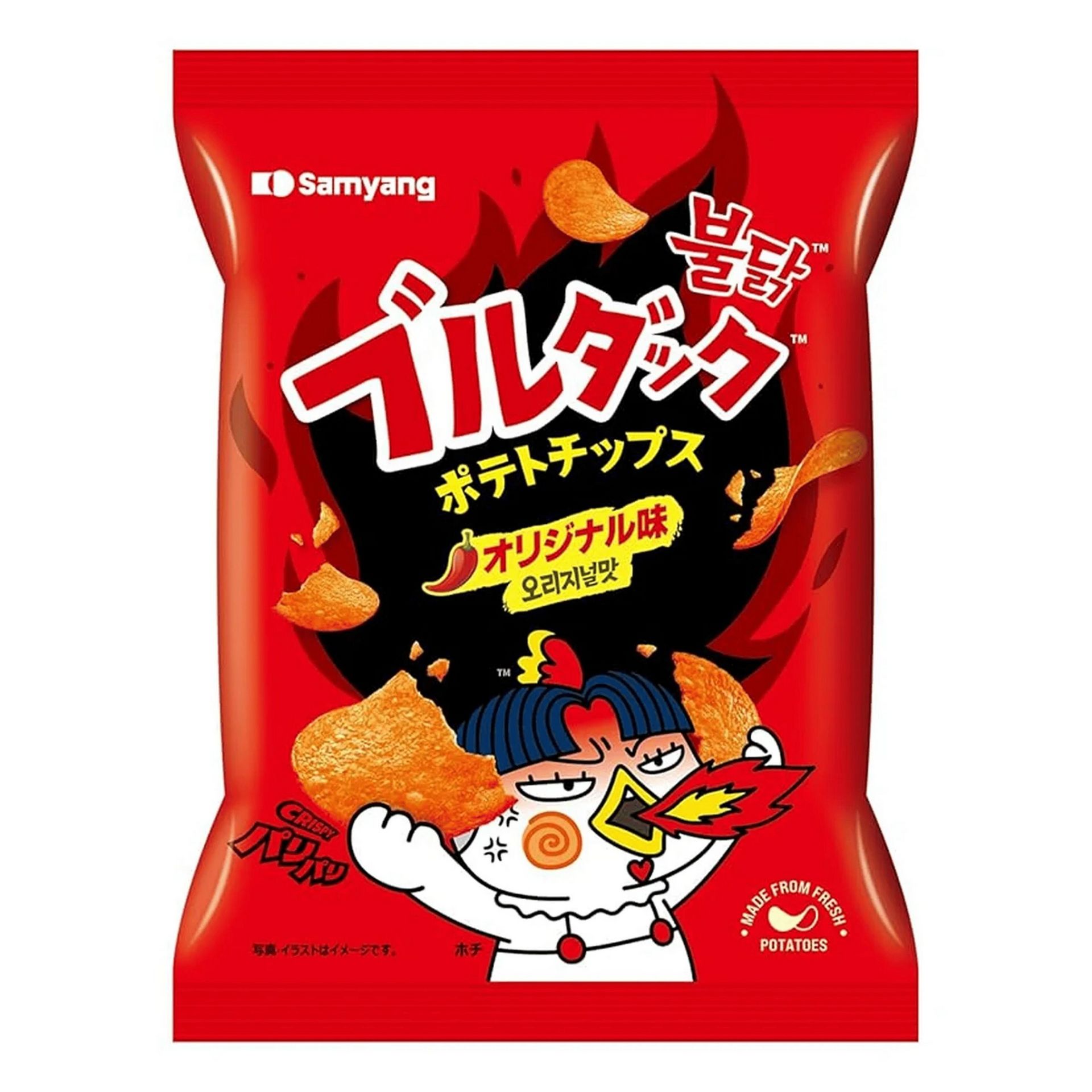 Samyang Buldak Spicy Chicken Chips 55 g 1 each