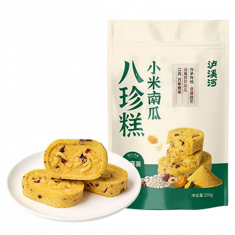 泸溪河小米南瓜八珍糕营养糕点米糕1袋 250 克