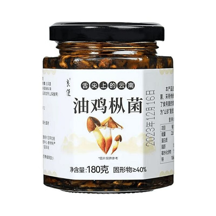 Liangshi Oil Chicken Mushroom for Rice, 180g 180 g