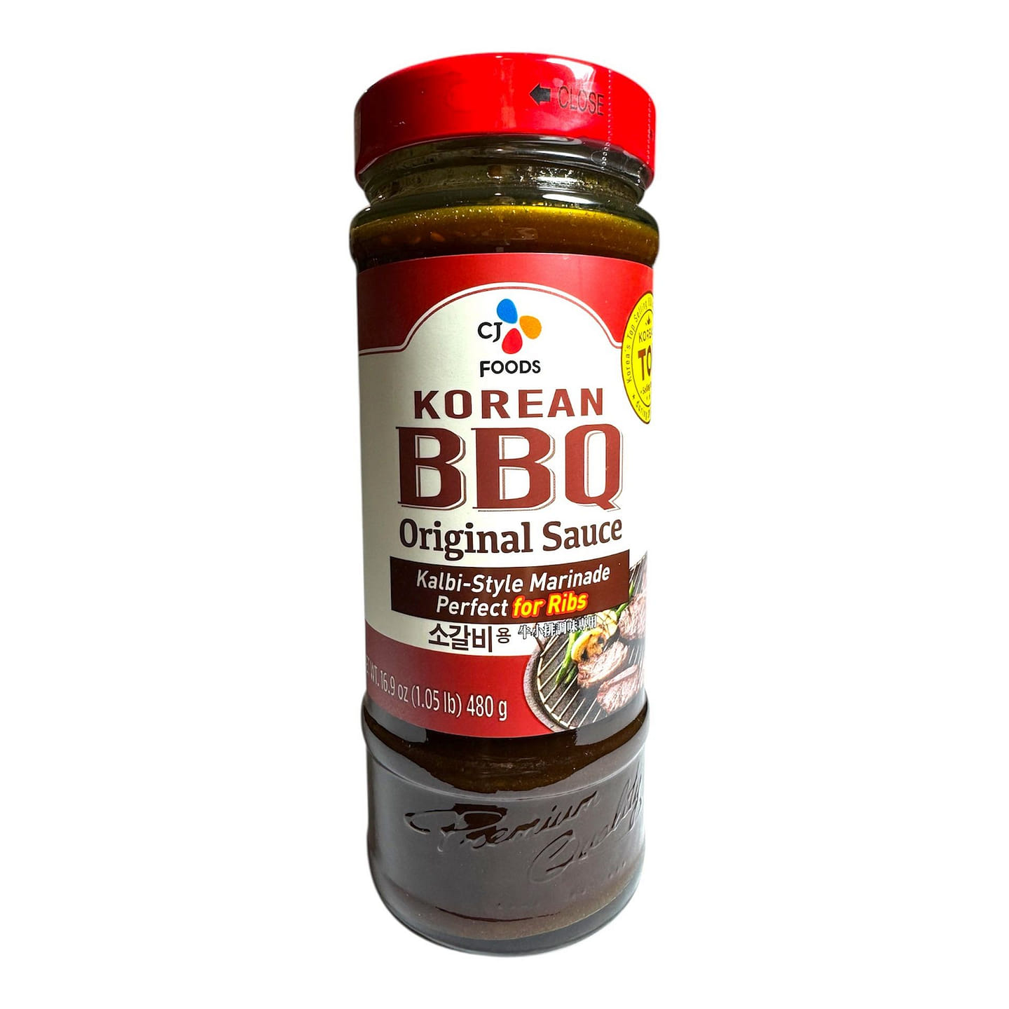 [CJ Foods] Korean BBQ Original Sauce - Kalbi-Style 480 g