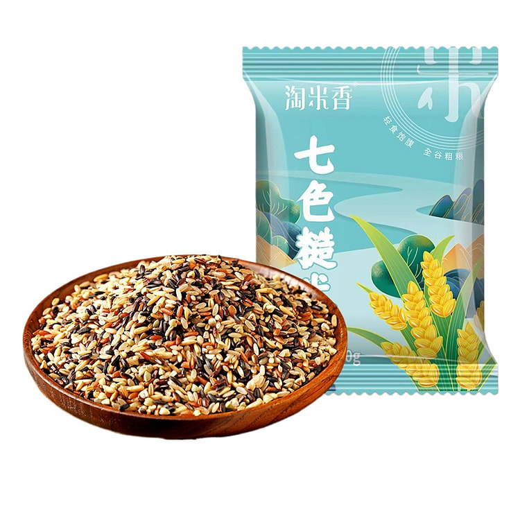 淘米香东北七色糙米低脂五谷杂粮250g*1袋