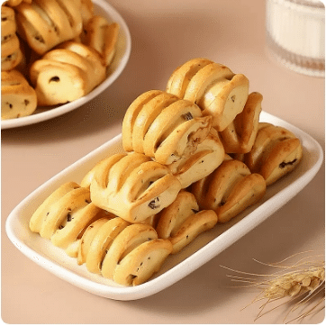 Monkey Zhixian Pure alkaline baked bun Shanxi speciality Crispy meal replacement 500 g