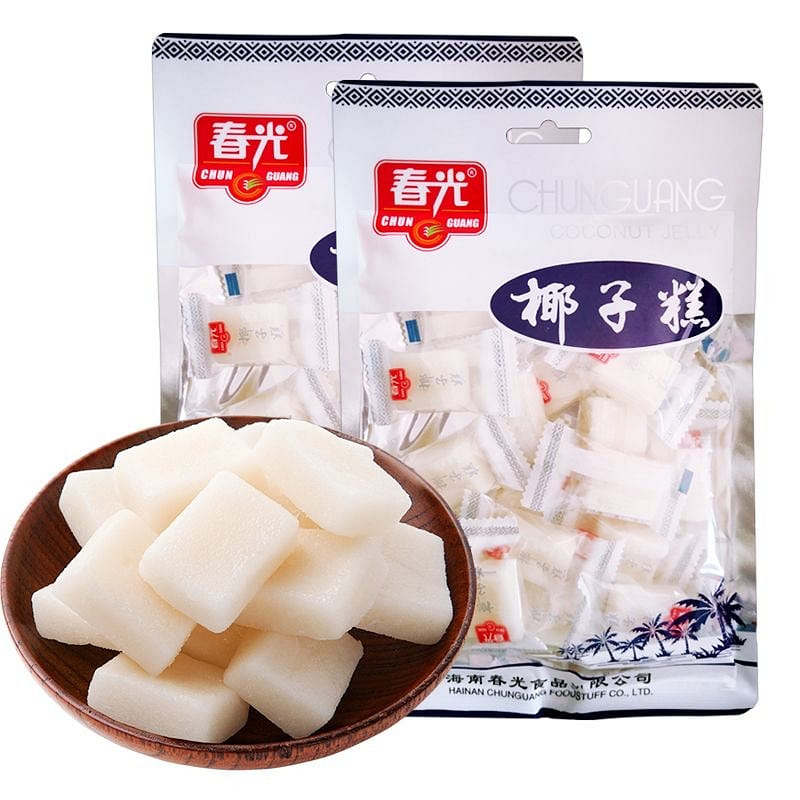 Spring light coconut cake candy gummy New Year sna 88 g