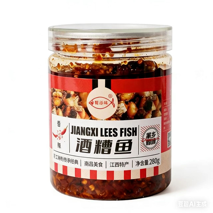 江西正宗香辣酒糟鱼280g 1 瓶