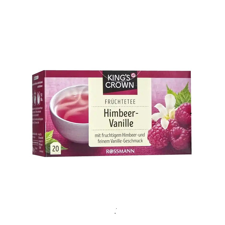 King's Crown Fruit Tea Raspberry Vanilla