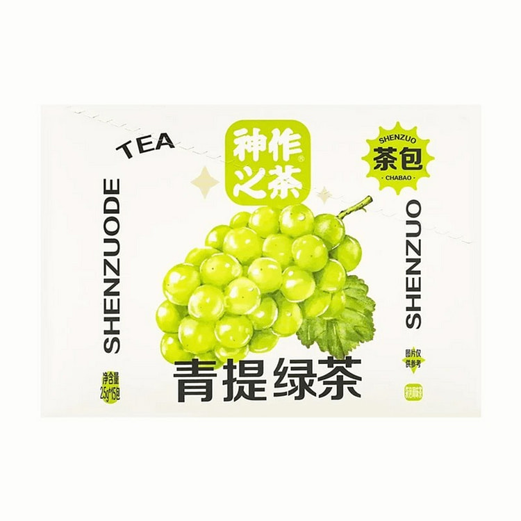 神作之茶 青提绿茶 水果茶茶包 3g x 15包入