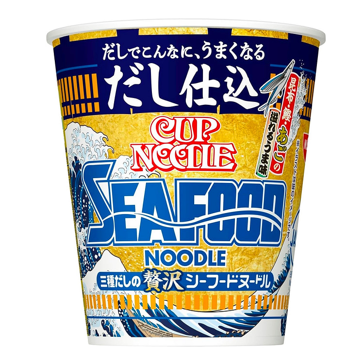 NISSIN 日清杯面 浓厚海鲜高汤盐味 75g