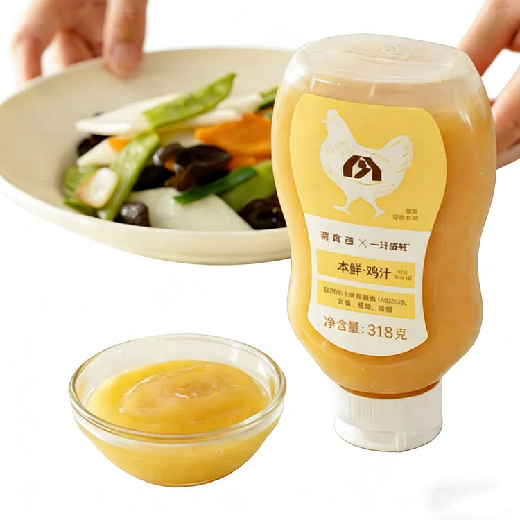 南食召本鲜鸡汁鸡汁调味料干净配料 318 克