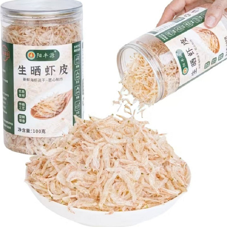 Yangfengyuan sun-dried shrimp skin 100g *1 bottle. 100 g