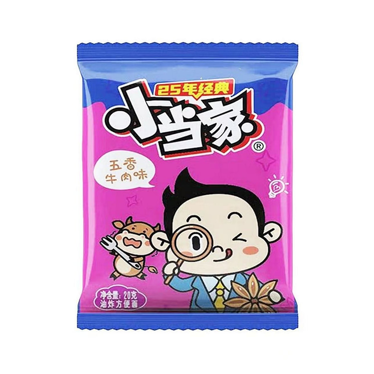 8090后怀旧 小当家干脆面 《五香牛肉味》
