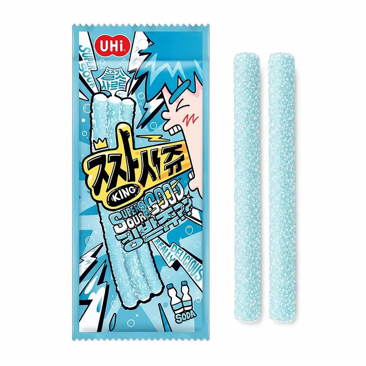 YEM 苏打味酸味软糖条 2包 1 份