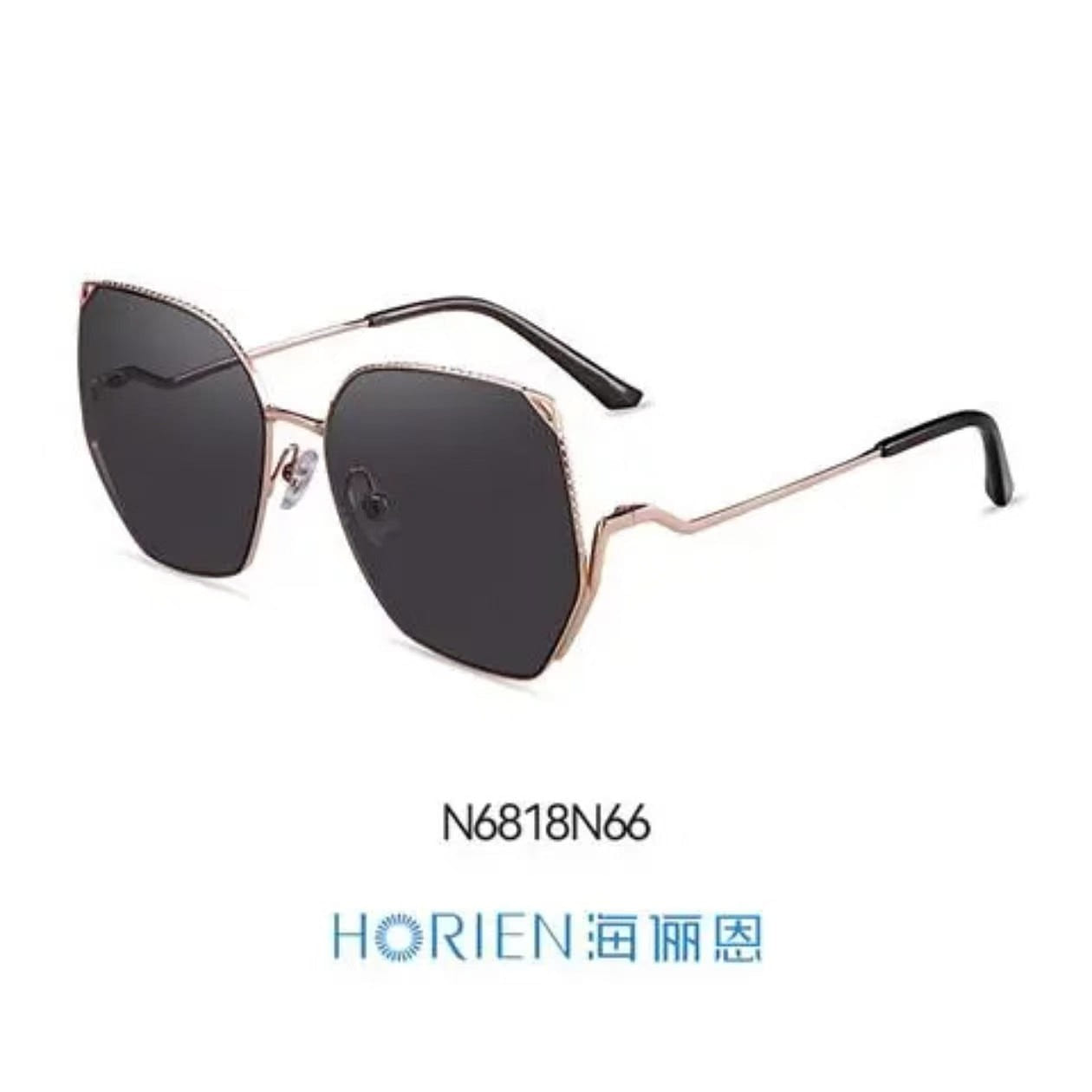 Hailian Advanced Gradient Retro Sunglasses # N66 1 count