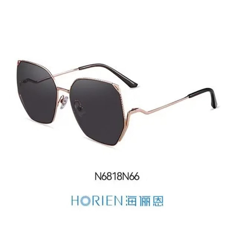 关晓彤联名海俪恩高级感渐变复古太阳眼镜#N66 1 个