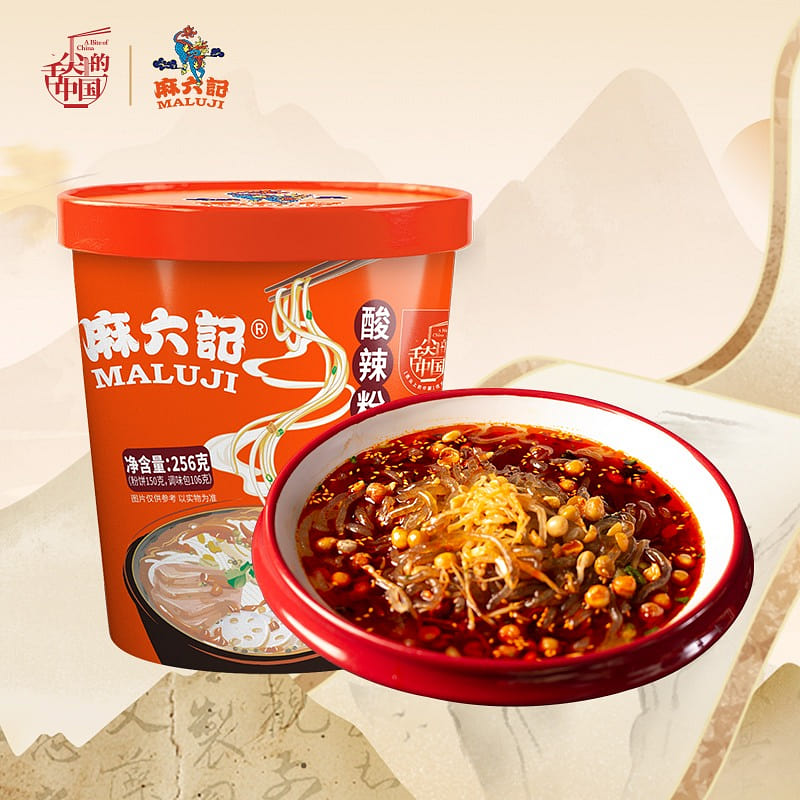 Hot and sour rice noodles 256/2 barreled 512 g