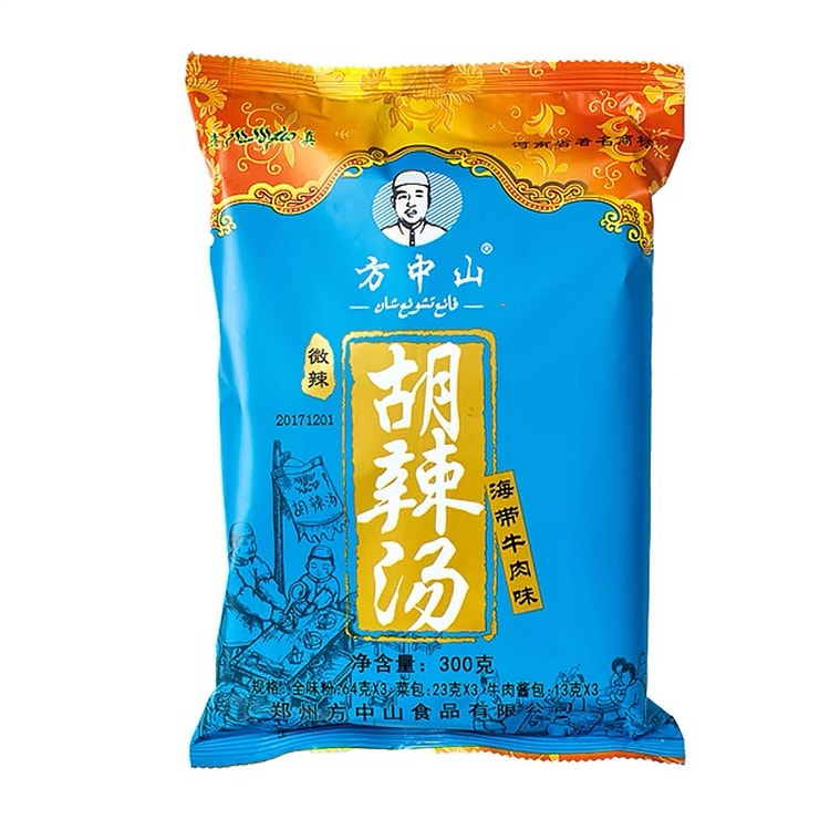 【方中山】胡辣汤 海带微辣味 河南正宗清真速食汤 特产小吃 1袋