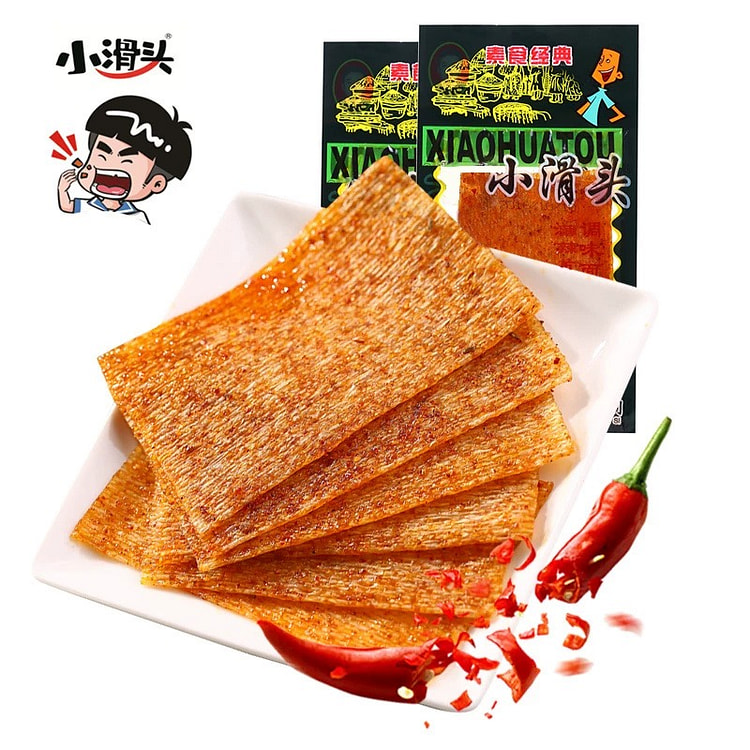 小滑头 大辣片儿时经典怀旧老式面筋 18g 1 包
