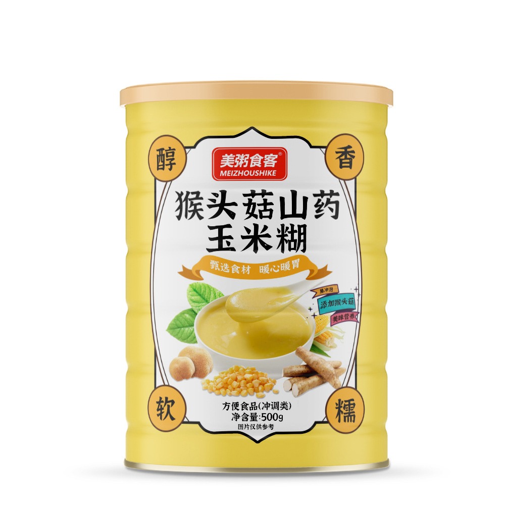 美粥食客猴头菇山药玉米糊500g - Weee!