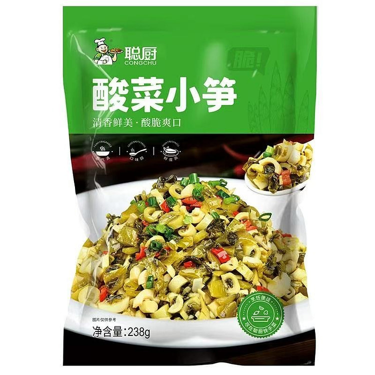 聪厨竹笋酸菜238g*1袋 238 克