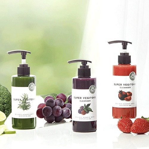 WONDER BATH BATH Super Vegitoks Cleanser 300ml (3 Types)
