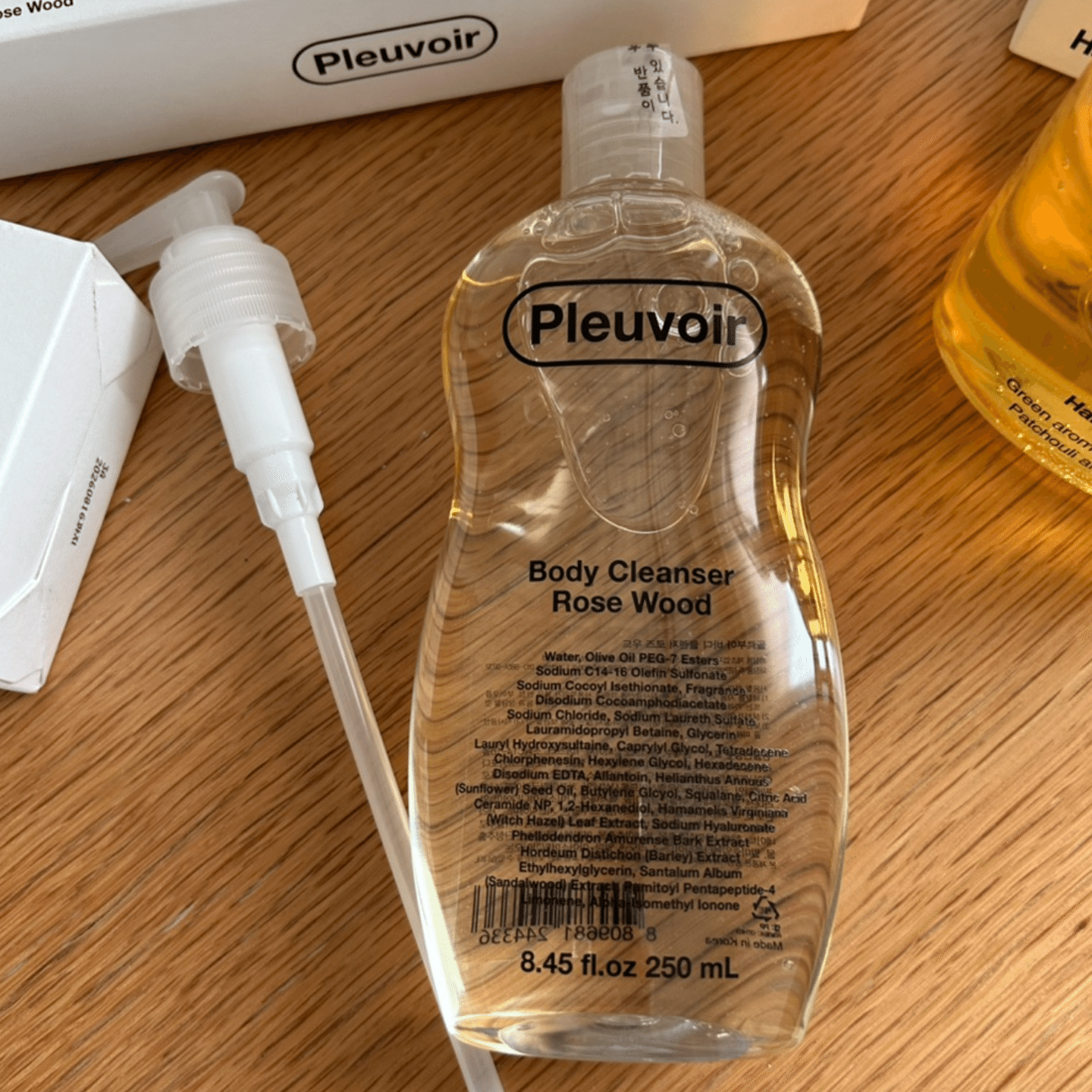 Pleuvoir scented shower gel rose wood 250 ml
