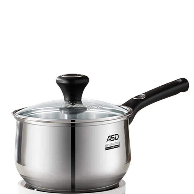ASD 304 Stainless Steel Pan 18CM without Steamer 1 each