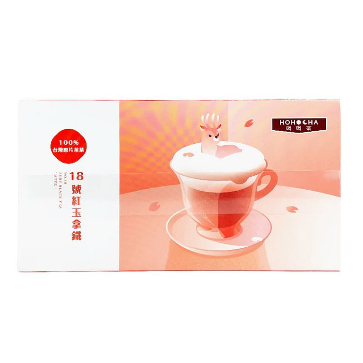Hohocha No.18 Ruby Black Tea Latte 4.9 oz