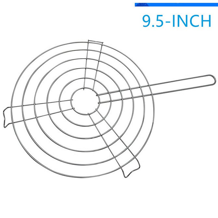 IMUSA-9.5英寸银色玉米饼烤盘 1 个