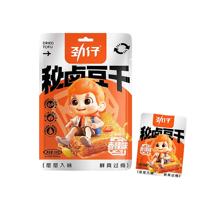 劲仔·秘卤豆干(麻辣味) 10g 1 包