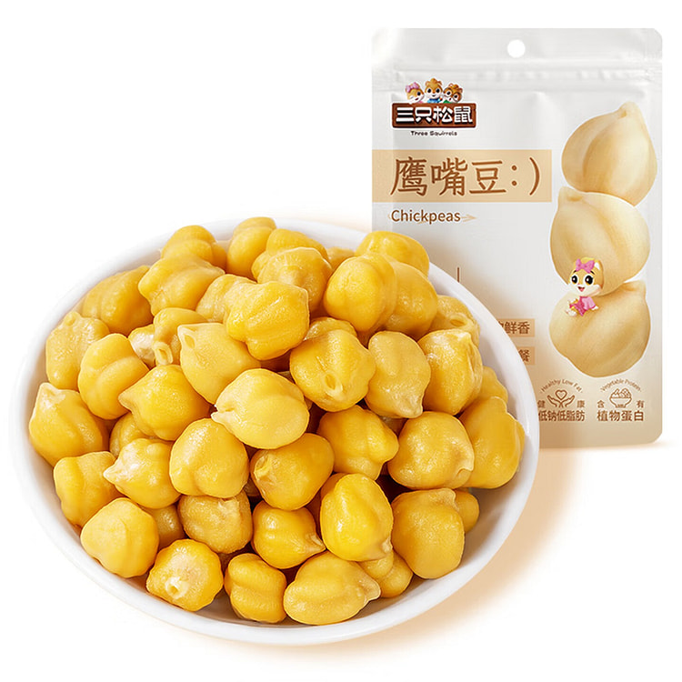 三只松鼠 鹰嘴豆50g*5袋 250 克