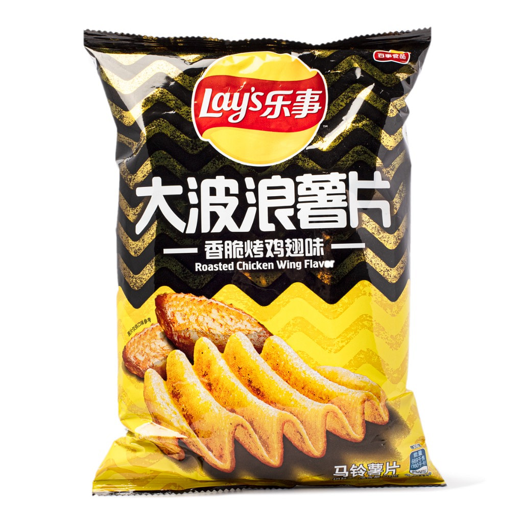 Lays bright　サイン　2gether Get Lay's Deep Ridged Pepper Chicken Flavored Chips 30.5 g
