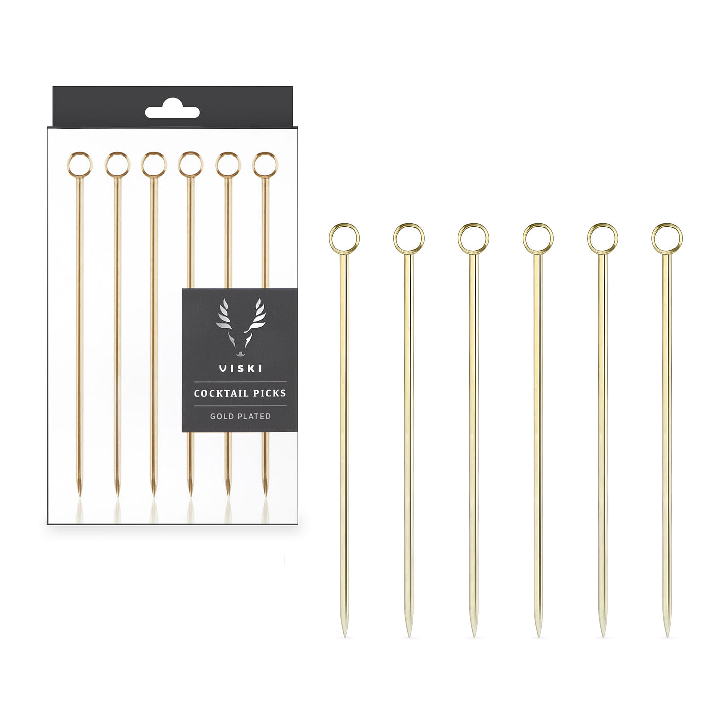 Gold Cocktail Picks by Viski® 6 each