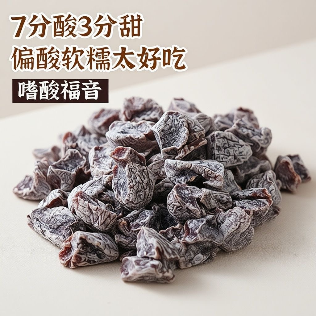 零食符號青檸檬味梅話梅粒無核梅肉果乾蜜餞果100 克- Weee!