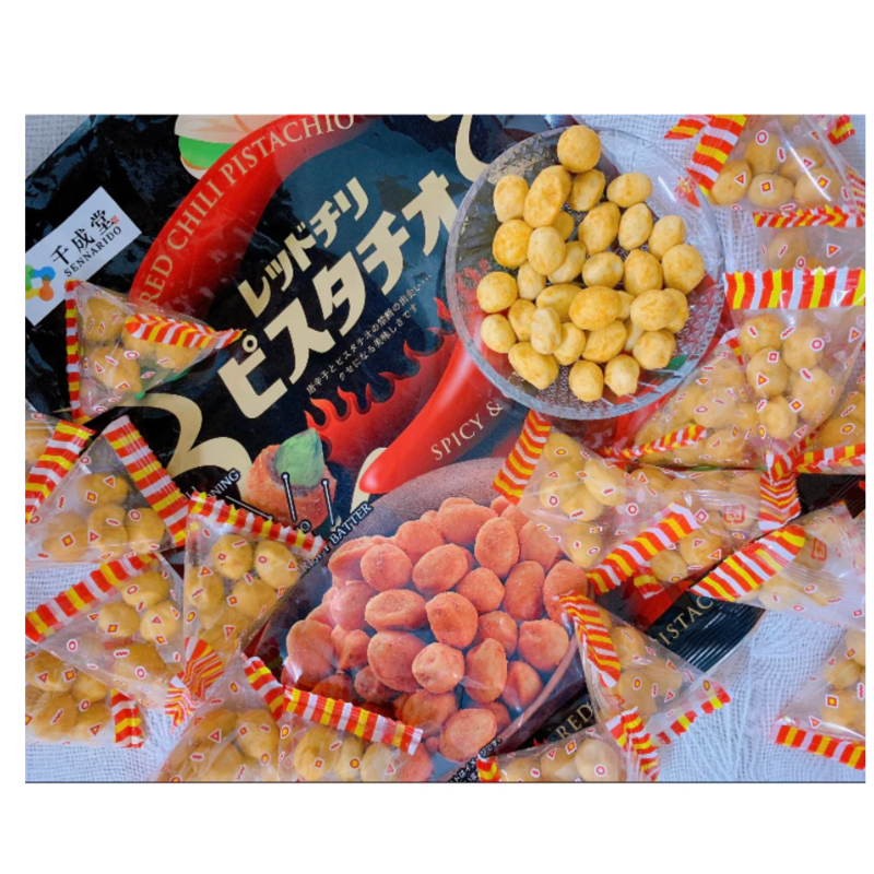 Hokkaido Monchan】日本千成堂 レッドチリピスタチオ180g - Weee!