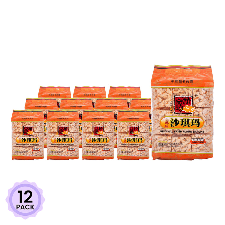 Snack Trứng Giòn 608 g*12 pack
