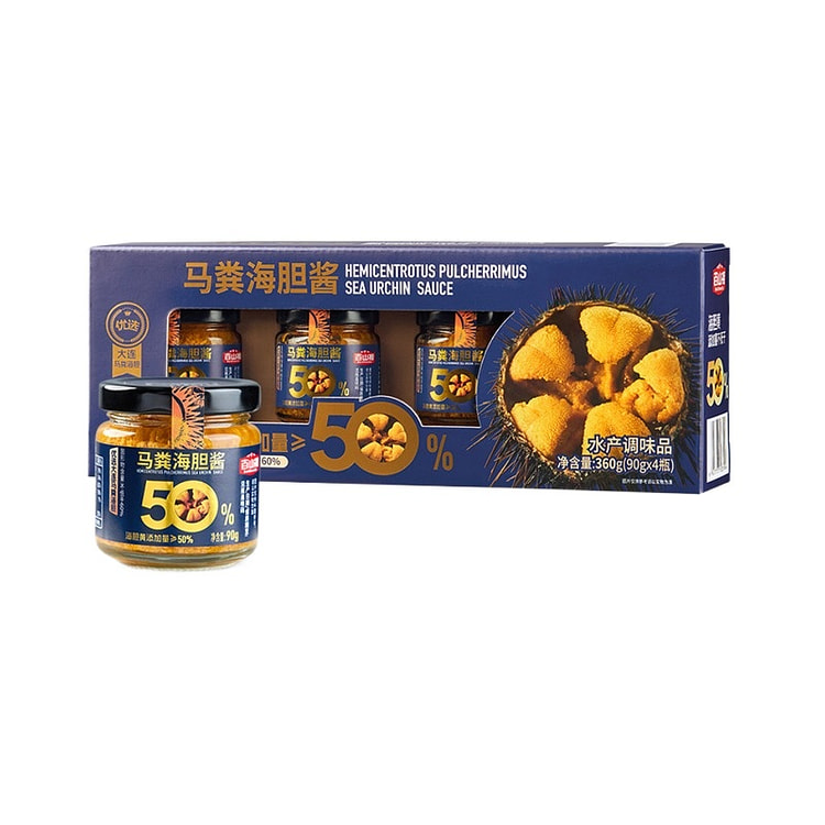 山姆代购百山祖马粪海胆酱90g*1瓶 90 克
