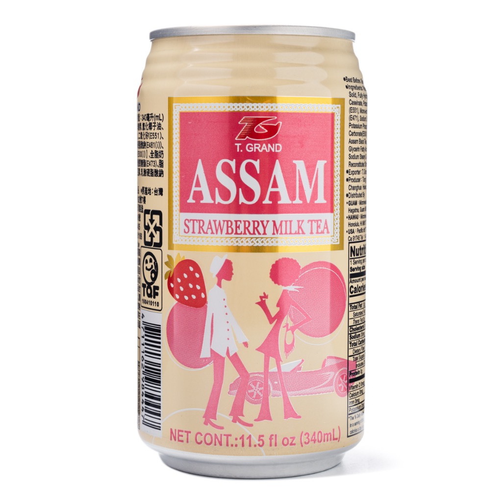 T. Grand アッサムストロベリーミルクティー 340 ml(ミリリットル) - Weee!
