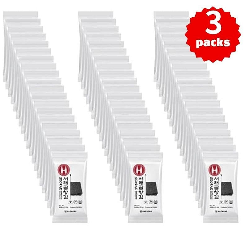 SEORAE Premium seaweed (3packs) 20 each*3 pack