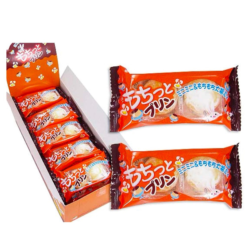 Daifuku Pudding Mochi Rice Cake Cream Candy Yaokin 1 ส่วน