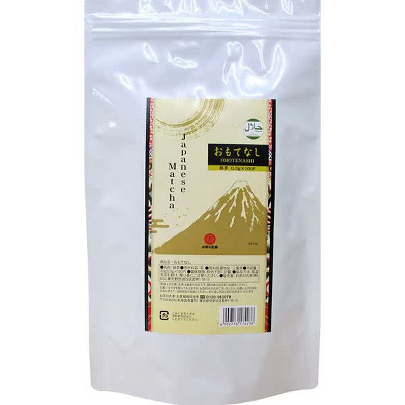 Maruko Halal Matcha Sticks 100pcs 30g 1 each