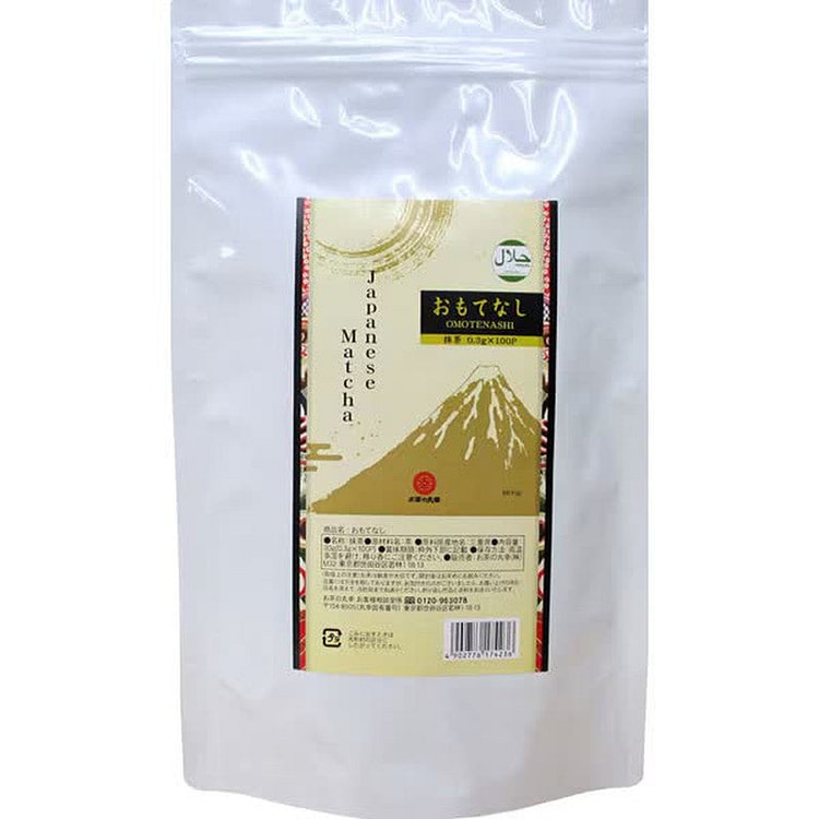 Maruko Halal Matcha Sticks 100pcs 30g 1 each